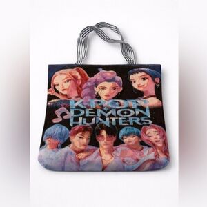 K-POP Demon Hunters Large Tote Bag NEW